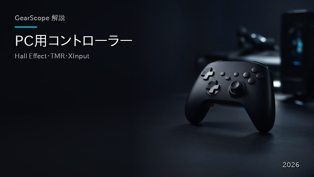 PCゲーム用コントローラーの選び方（GearScope）